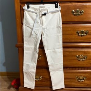 Cream colored khakis